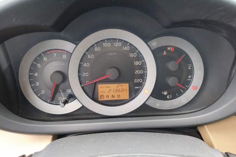Used Toyota RAV4 2012 Luxurious 2.4L Automatic 4x4 with Stylish Features Instrument Cluster
