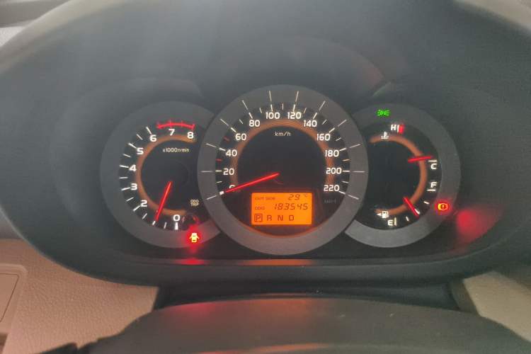 Used Toyota RAV4 2012 Luxurious 2.4L Automatic 4x4 with Stylish Features Instrument Cluster
