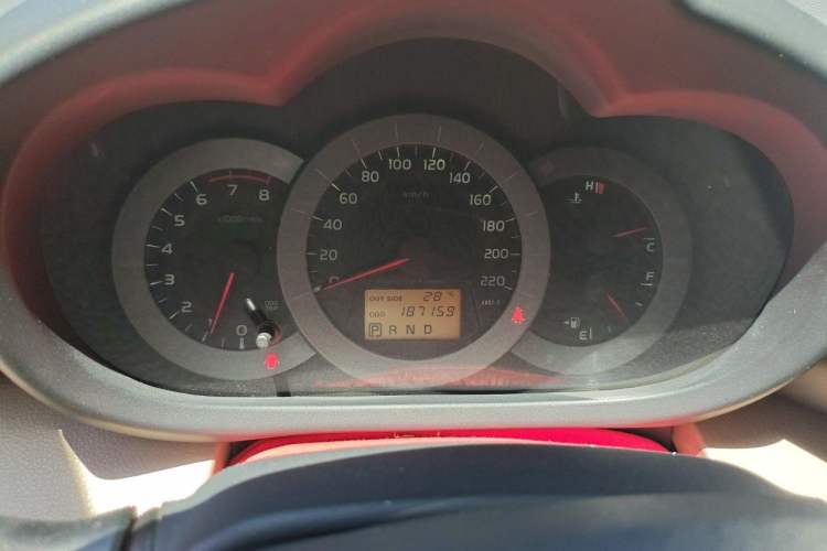 Used Toyota RAV4 2012 Luxurious Edition 2.0L Automatic All-Wheel Drive Instrument Cluster