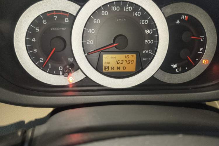 Used Toyota RAV4 2012 Luxurious 2.4L Automatic 4x4 with Stylish Features Odometer Close Up