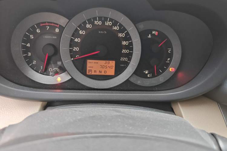Used Toyota RAV4 2012 Luxurious 2.4L Automatic 4x4 with Stylish Features Odometer Close Up