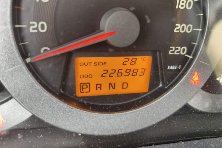 Used Toyota RAV4 2012 Luxurious 2.4L Automatic 4x4 with Stylish Features Odometer Close Up