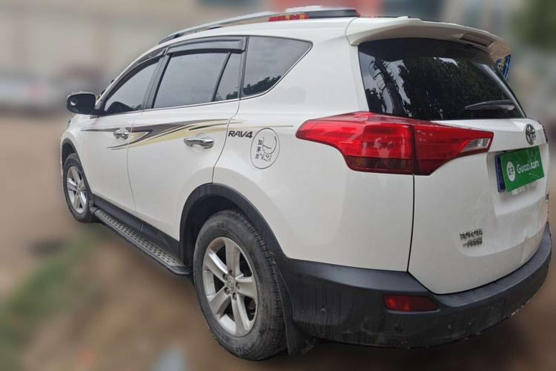 Used Toyota RAV4 2012 Luxurious 2.4L Automatic 4x4 with Stylish Features Rear Left 45 Deg