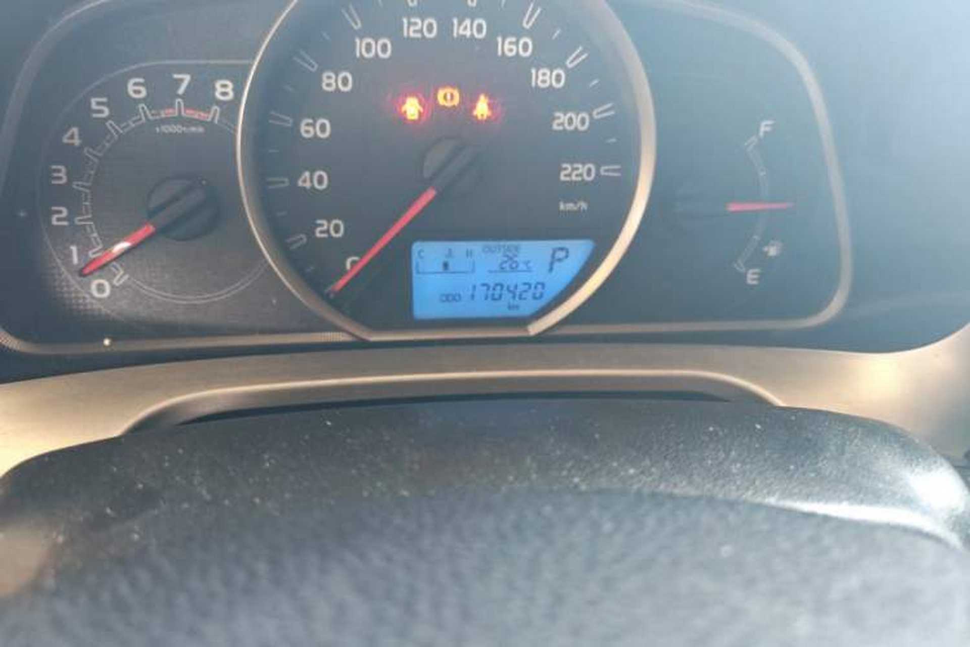 Used Toyota RAV4 2013 2.0L CVT Two-Wheel Drive Urban Edition Odometer Close Up