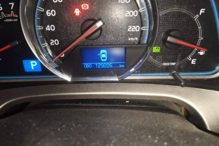 Used Toyota RAV4 2013 2.0L CVT Four-Wheel Drive New Edition Odometer Close Up