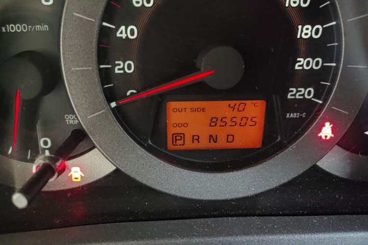 Used Toyota RAV4 2013 Special Edition 2.0L Automatic Elite Odometer Close Up