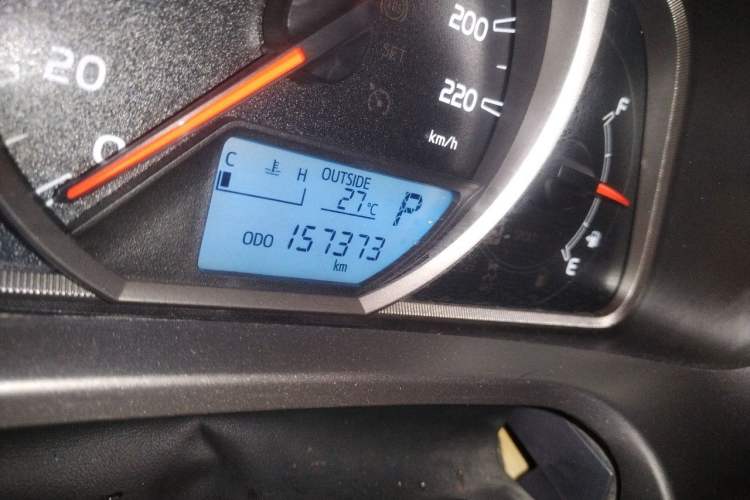 Used Toyota RAV4 2013 2.0L CVT Four-Wheel Drive Fashion Edition Odometer Close Up