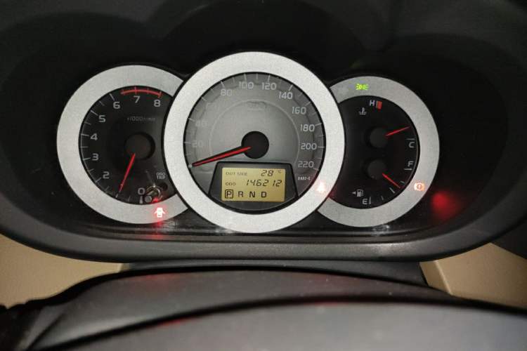 Used Toyota RAV4 2013 Special Edition 2.0L Automatic Classic Odometer Close Up