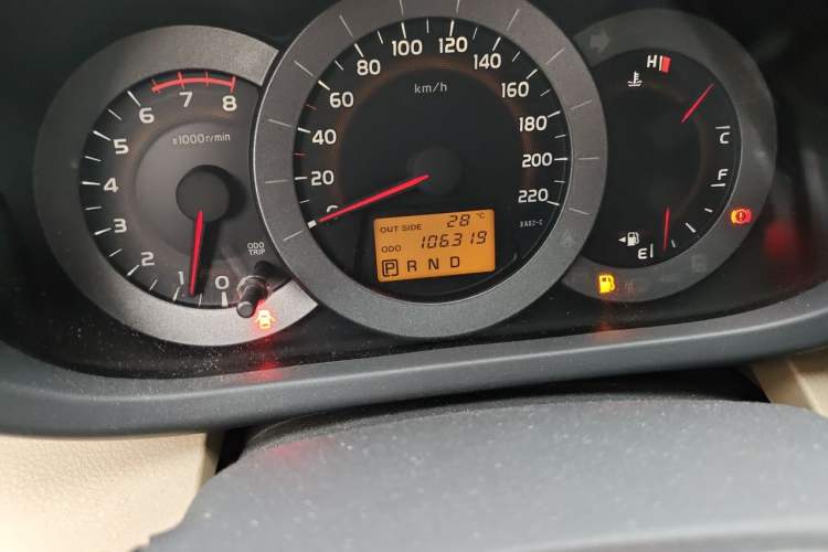Used Toyota RAV4 2013 Special Edition 2.0L Automatic Elite Odometer Close Up