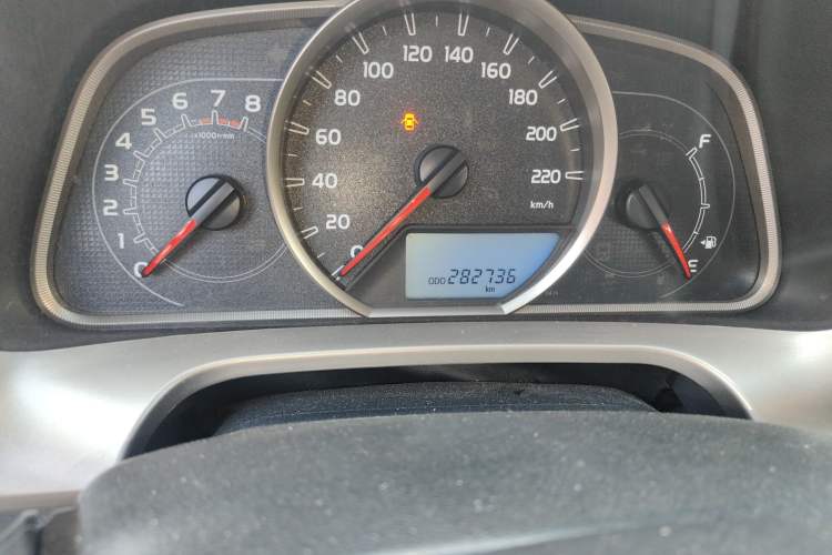 Used Toyota RAV4 2013 2.0L CVT Two-Wheel Drive Urban Edition Odometer Close Up