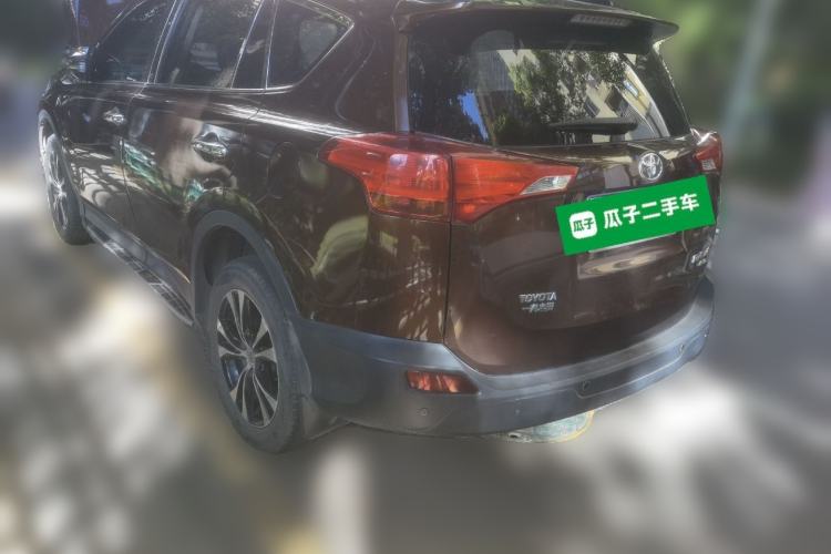 Used Toyota RAV4 2013 2.5L Automatic 4x4 Luxury Edition Rear Left 45 Deg