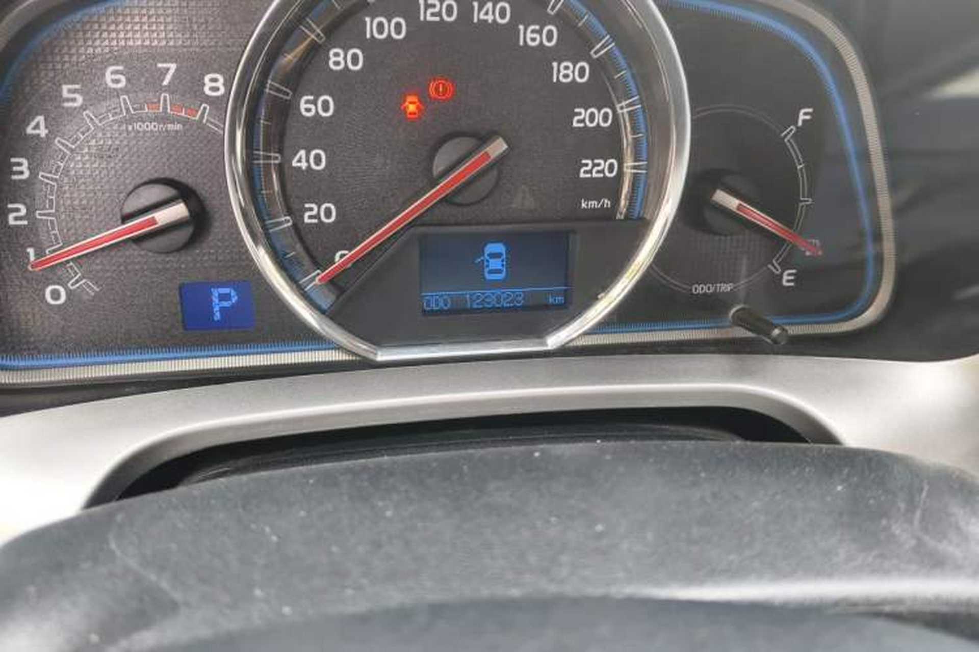 Used Toyota RAV4 2013 2.5L Automatic 4x4 Luxury Edition Odometer Close Up
