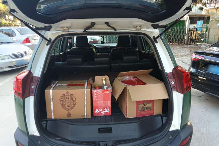 Used Toyota RAV4 2013 2.5L Automatic 4x4 Luxury Edition Trunk