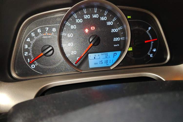 Used Toyota RAV4 2013 2.0L CVT Four-Wheel Drive Fashion Edition Odometer Close Up