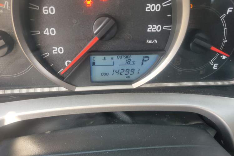 Used Toyota RAV4 2013 2.0L CVT Four-Wheel Drive Fashion Edition Odometer Close Up