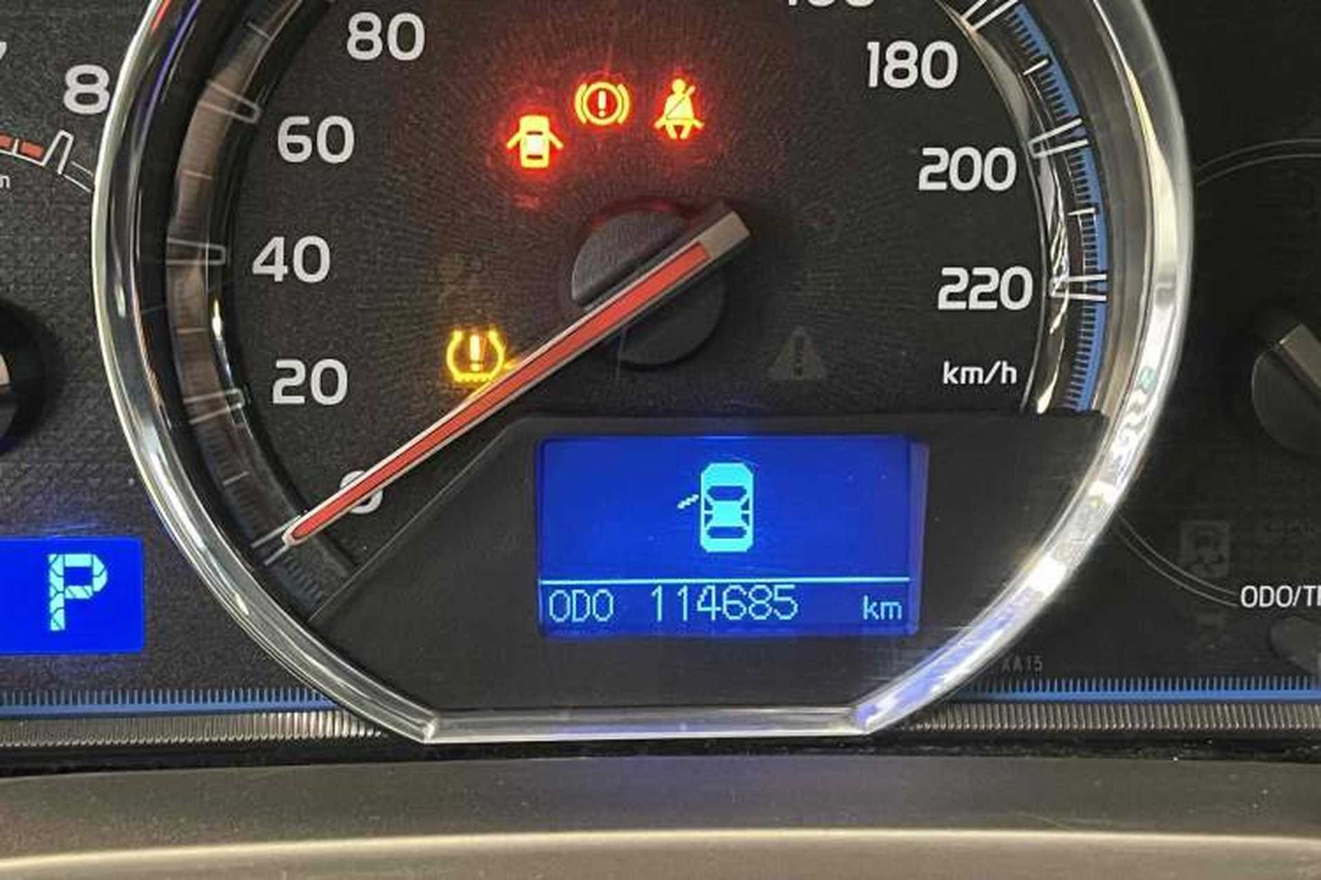 Used Toyota RAV4 2013 2.0L CVT Four-Wheel Drive New Edition Odometer Close Up