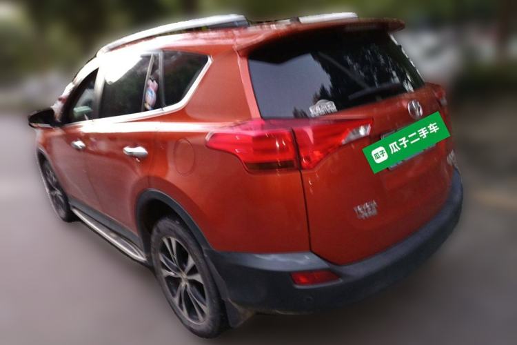 Used Toyota RAV4 2013 2.5L Automatic 4x4 Prestige Edition Rear Left 45 Deg