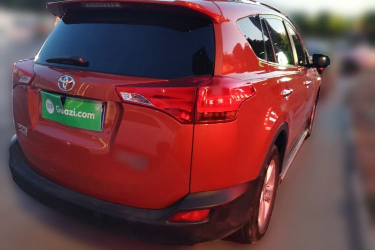 Used Toyota RAV4 2013 2.5L Automatic 4x4 Elite Edition Rear Right 45 Deg