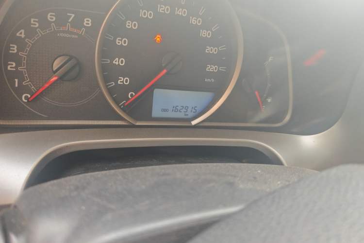 Used Toyota RAV4 2013 2.0L CVT Two-Wheel Drive Urban Edition Odometer Close Up