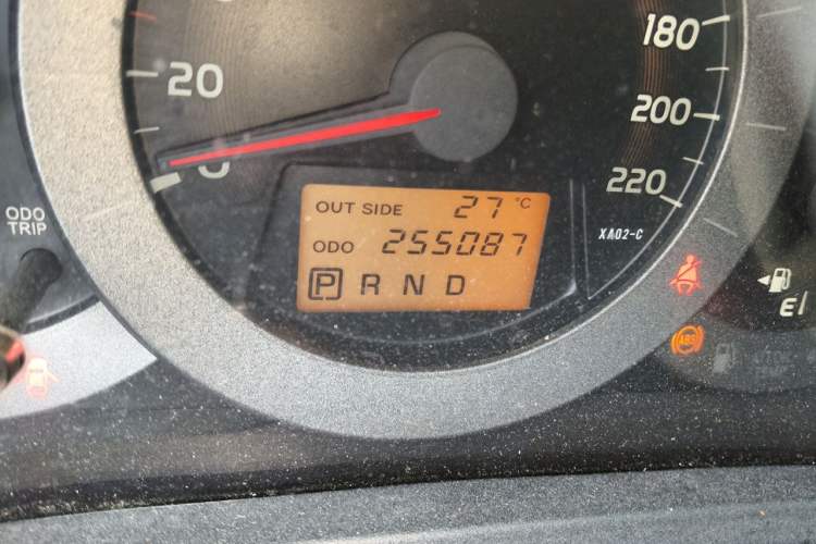 Used Toyota RAV4 2013 Special Edition 2.0L Automatic Elite Odometer Close Up