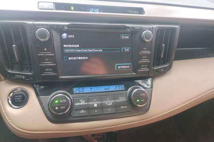 Used Toyota RAV4 2013 2.0L CVT Four-Wheel Drive New Edition Audio And AC Panel