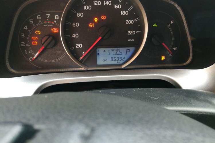Used Toyota RAV4 2013 2.5L Automatic 4x4 Elite Edition Odometer Close Up