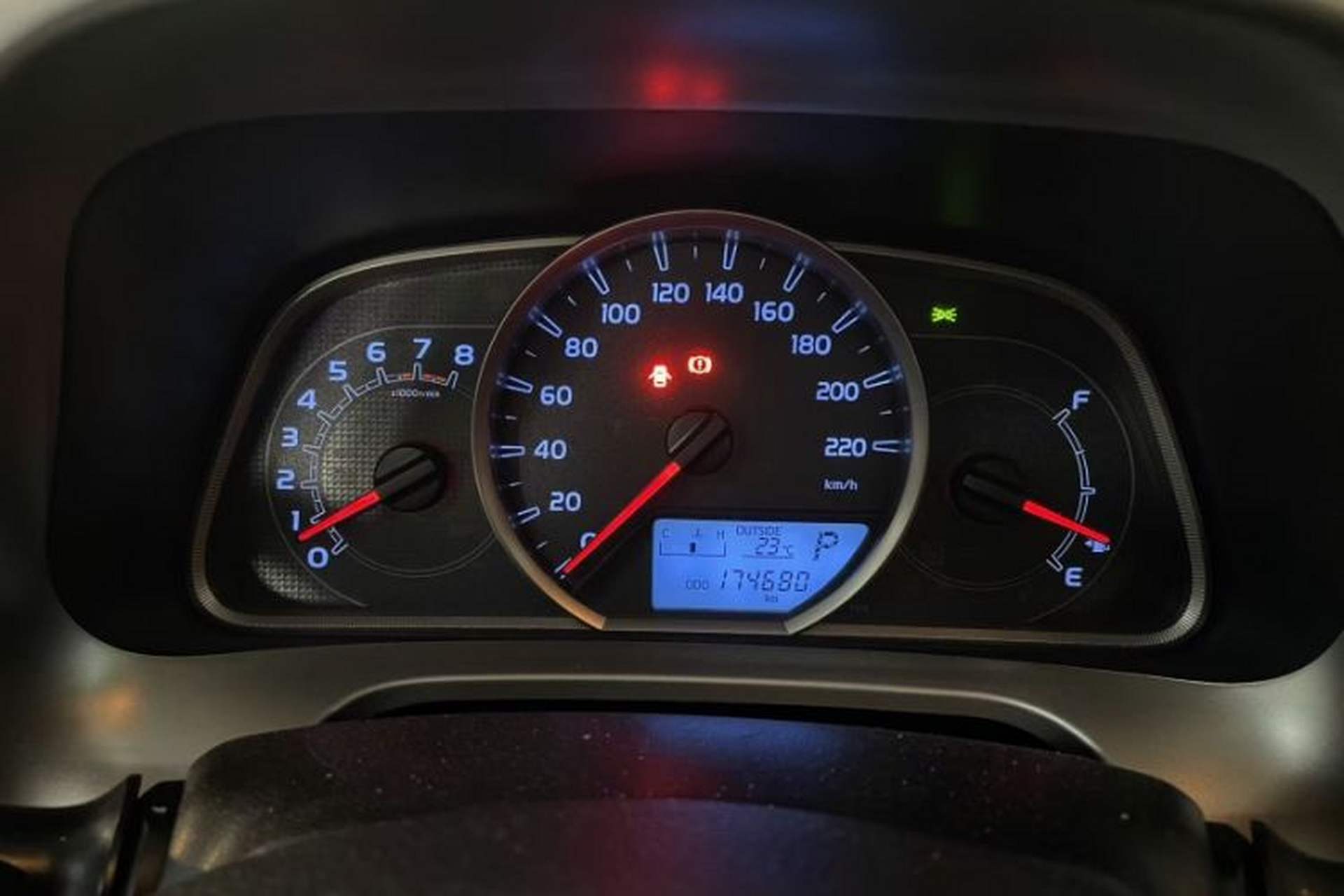 Used Toyota RAV4 2013 2.5L Automatic 4x4 Elite Edition Odometer Close Up