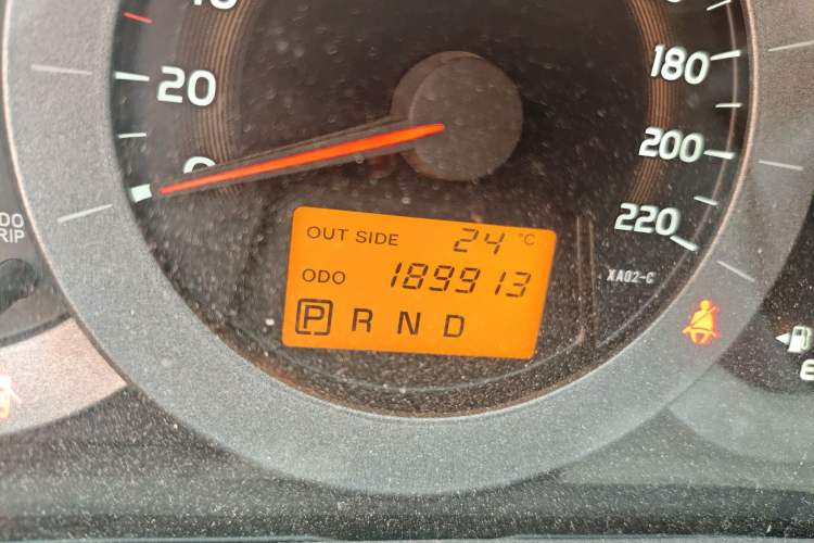 Used Toyota RAV4 2013 Special Edition 2.0L Automatic Classic Odometer Close Up