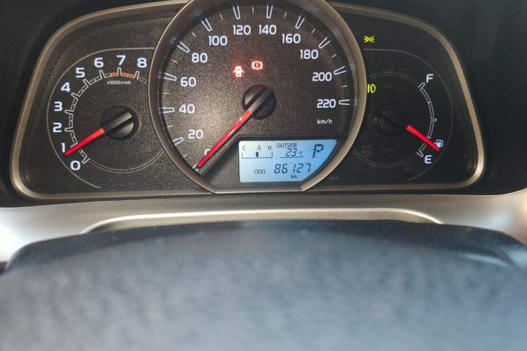 Used Toyota RAV4 2013 2.5L Automatic 4x4 Elite Edition Odometer Close Up