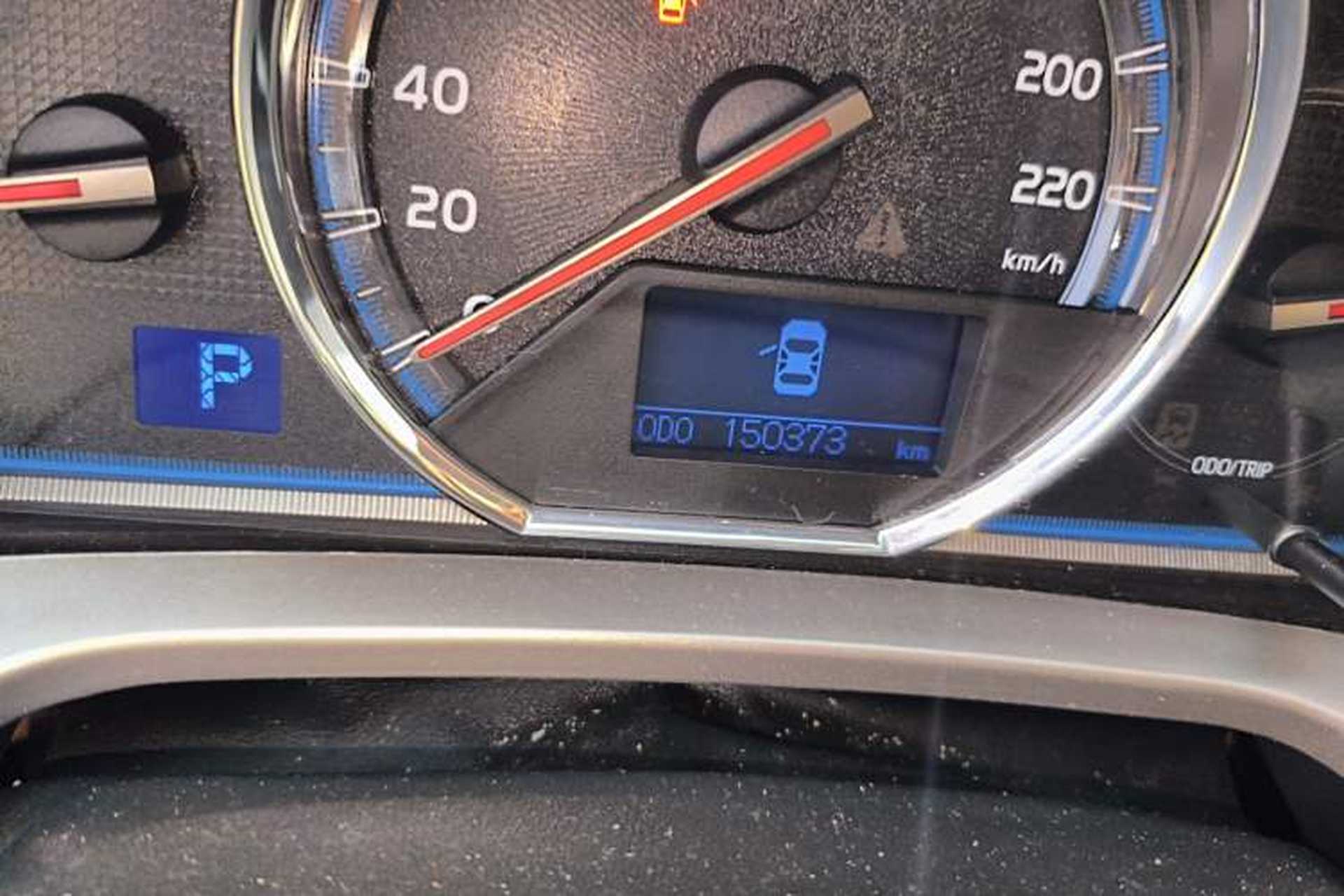Used Toyota RAV4 2013 2.0L CVT Four-Wheel Drive New Edition Odometer Close Up