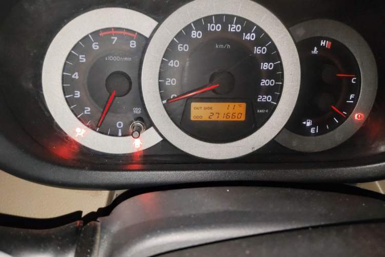 Used Toyota RAV4 2013 Special Edition 2.0L Manual Classic Odometer Close Up