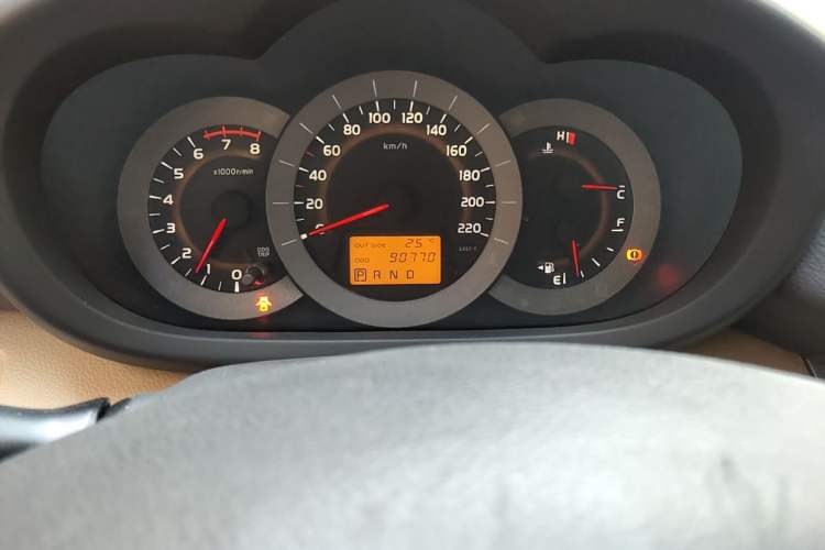 Used Toyota RAV4 2013 Special Edition 2.0L Automatic Classic Odometer Close Up