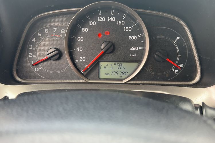 Used Toyota RAV4 2013 2.0L Manual Two-Wheel Drive Urban Edition Odometer Close Up