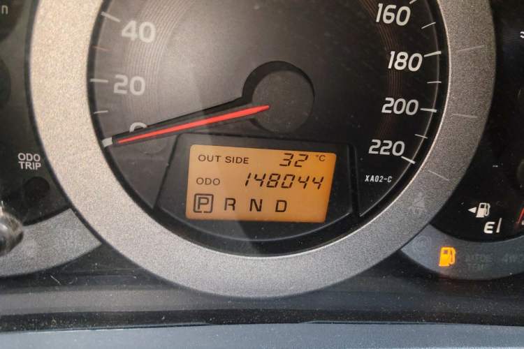 Used Toyota RAV4 2013 Special Edition 2.0L Automatic Elite Odometer Close Up
