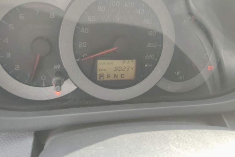 Used Toyota RAV4 2013 Special Edition 2.0L Automatic Elite Odometer Close Up