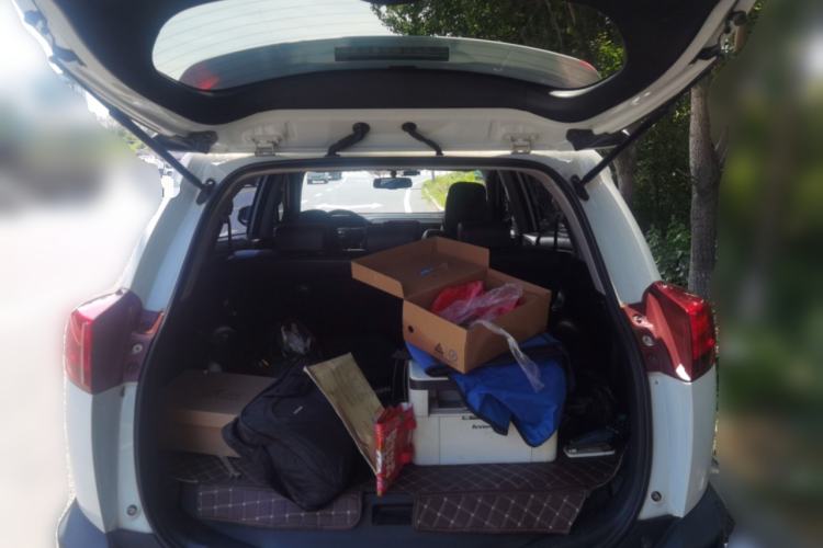 Used Toyota RAV4 2013 2.5L Automatic 4x4 Elite Edition Trunk