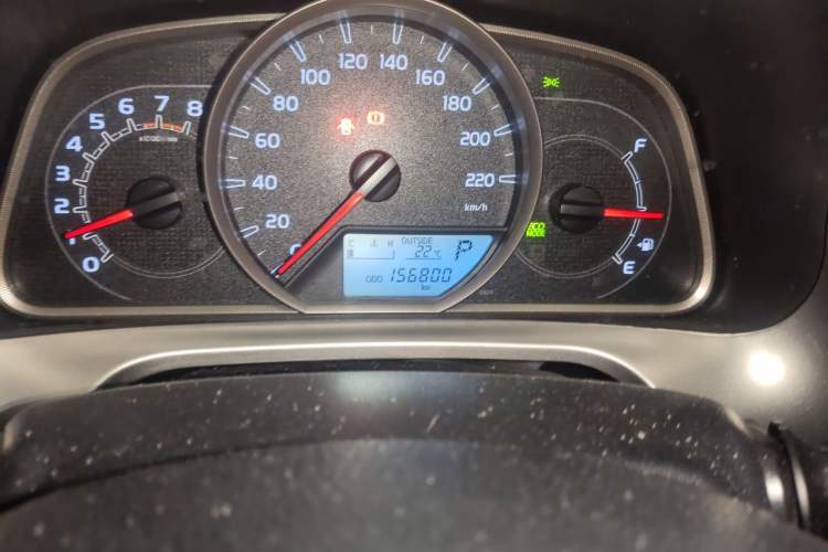 Used Toyota RAV4 2015 2.0L CVT Two-Wheel Drive Fashion Edition Odometer Close Up