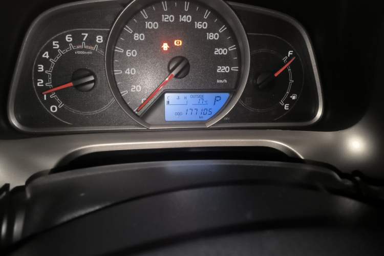Used Toyota RAV4 2015 2.0L CVT Two-Wheel Drive Urban Edition Odometer Close Up