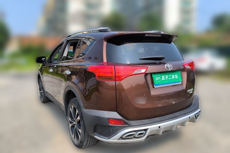 Used Toyota RAV4 2015 2.5L Automatic 4x4 Elite Edition Rear Left 45 Deg