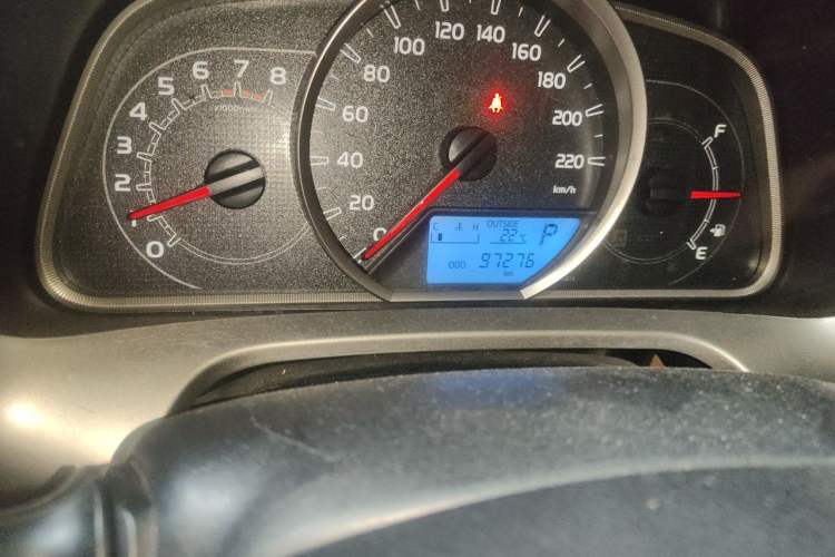Used Toyota RAV4 2015 2.0L CVT Two-Wheel Drive Fashion Edition Odometer Close Up