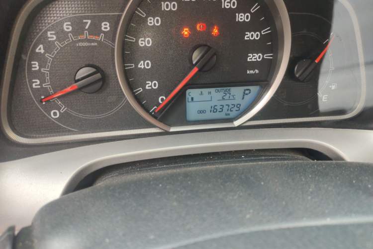 Used Toyota RAV4 2015 2.0L CVT Two-Wheel Drive Urban Edition Odometer Close Up