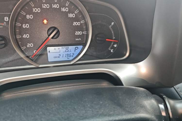Used Toyota RAV4 2015 2.5L Automatic 4x4 Elite Edition Odometer Close Up