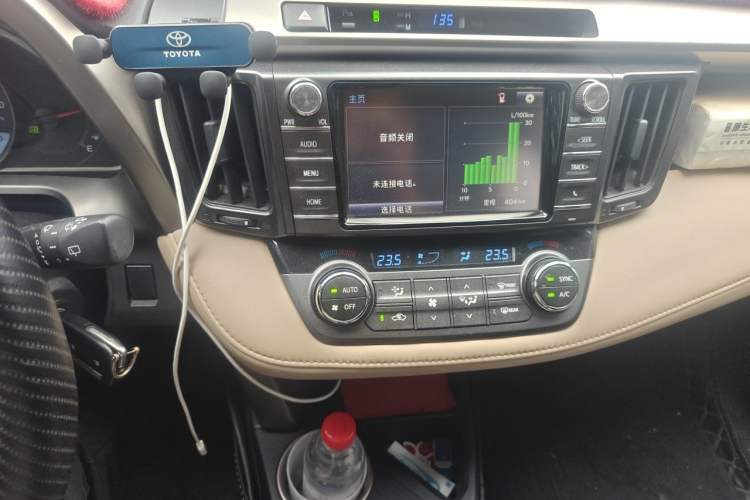 Used Toyota RAV4 2015 2.0L CVT Two-Wheel Drive Fashion Edition Audio And AC Panel