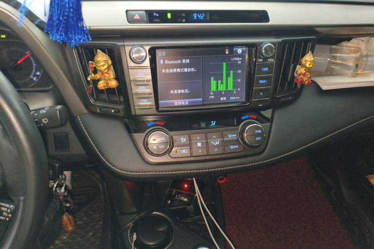 Used Toyota RAV4 2015 2.0L CVT Two-Wheel Drive Fashion Edition Audio And AC Panel