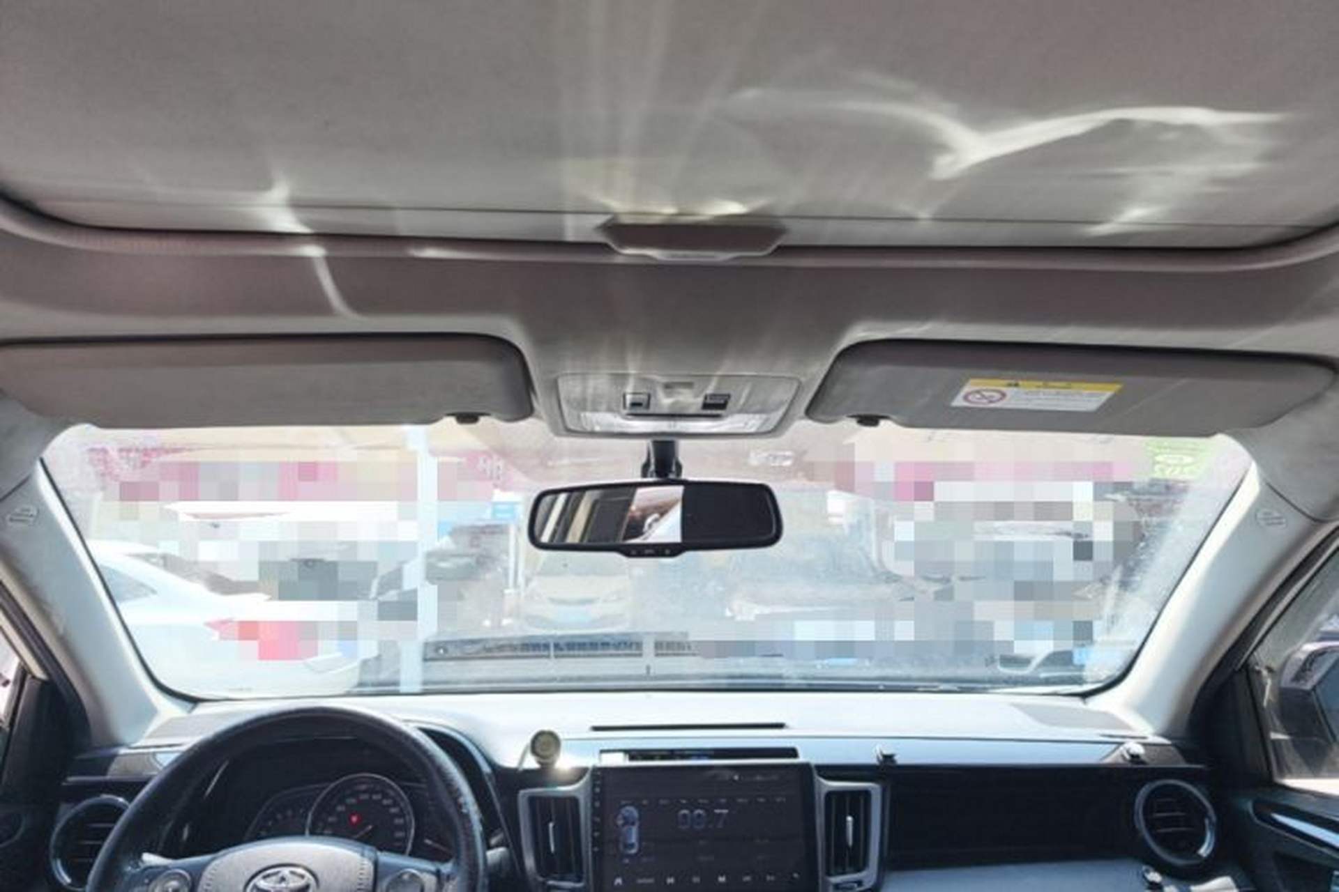 Used Toyota RAV4 2015 2.5L Automatic 4x4 Luxury Edition Headliner