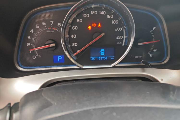 Used Toyota RAV4 2015 2.0L CVT Four-Wheel Drive New Edition Odometer Close Up