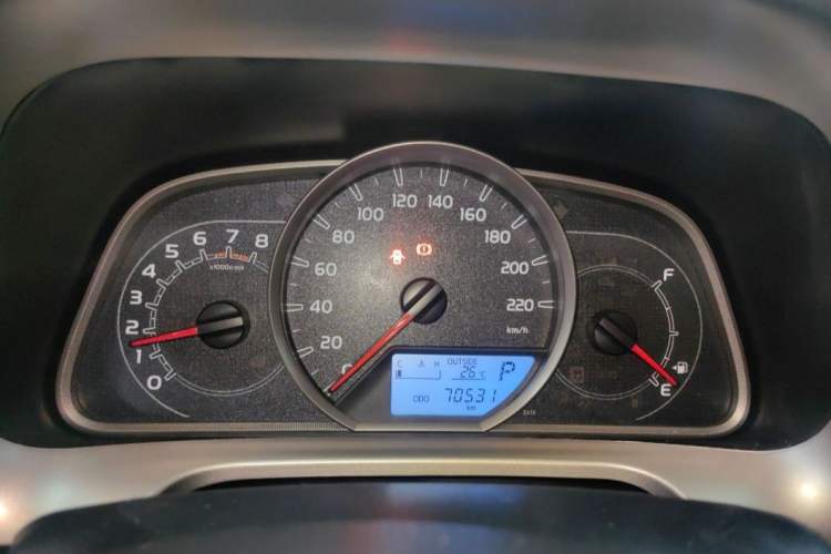 Used Toyota RAV4 2015 2.0L CVT Two-Wheel Drive Urban Edition Odometer Close Up