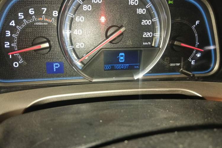 Used Toyota RAV4 2015 2.0L CVT Four-Wheel Drive New Edition Odometer Close Up