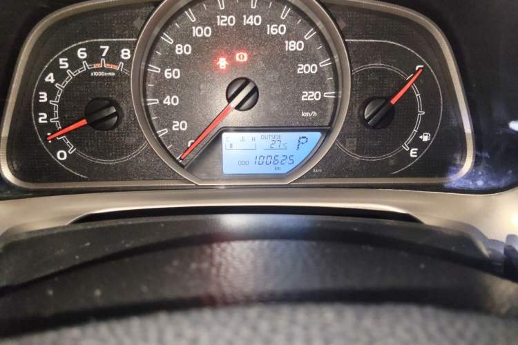 Used Toyota RAV4 2015 2.0L CVT Two-Wheel Drive Fashion Edition Odometer Close Up