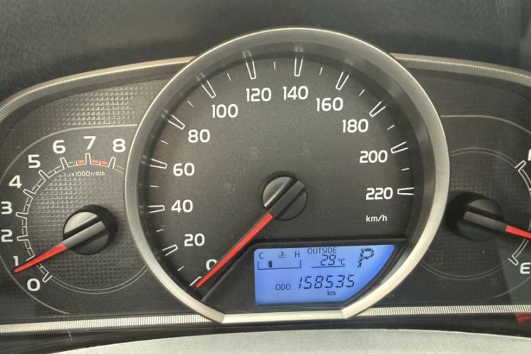 Used Toyota RAV4 2015 2.0L CVT Two-Wheel Drive Fashion Edition Odometer Close Up